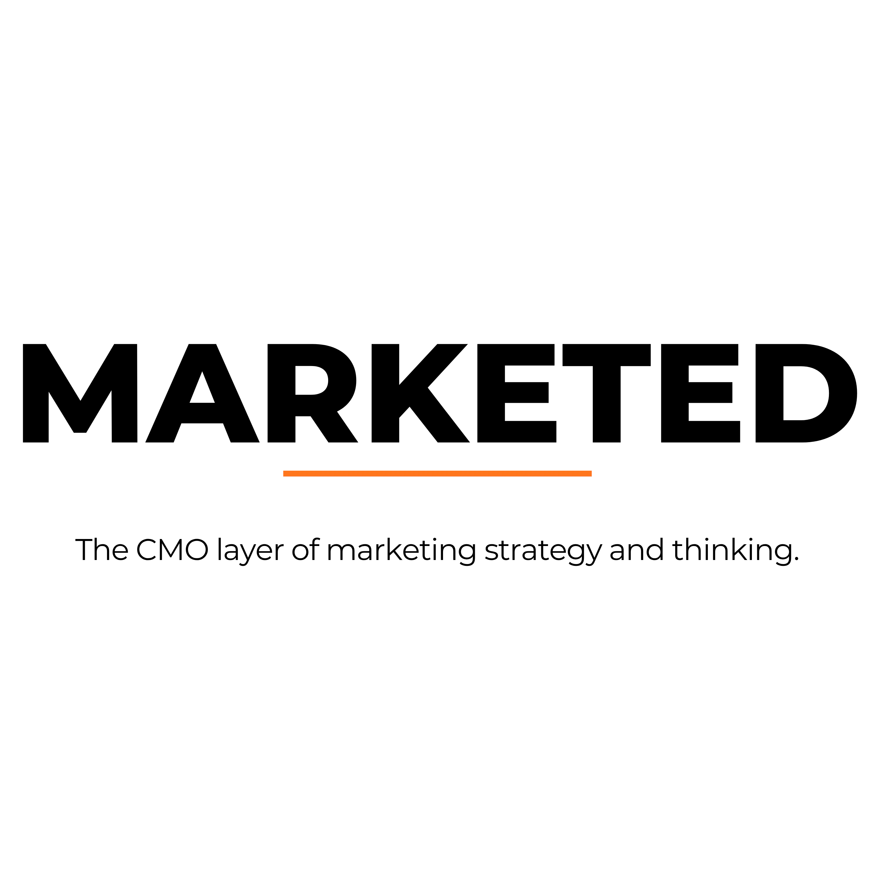 MARKETED: weekly newsletter for senior marketing leaders and founders who want to think at the CMO level